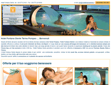 Tablet Screenshot of hotelfontanaolente.it